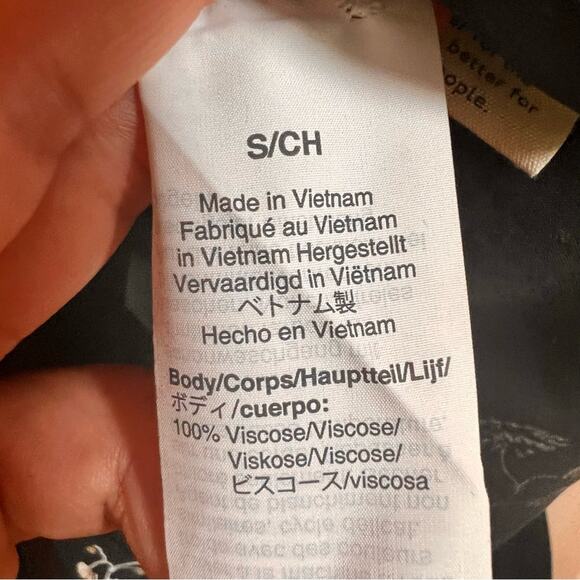 Madewell | Black Floral Romper Size Small - Picture 9 of 14